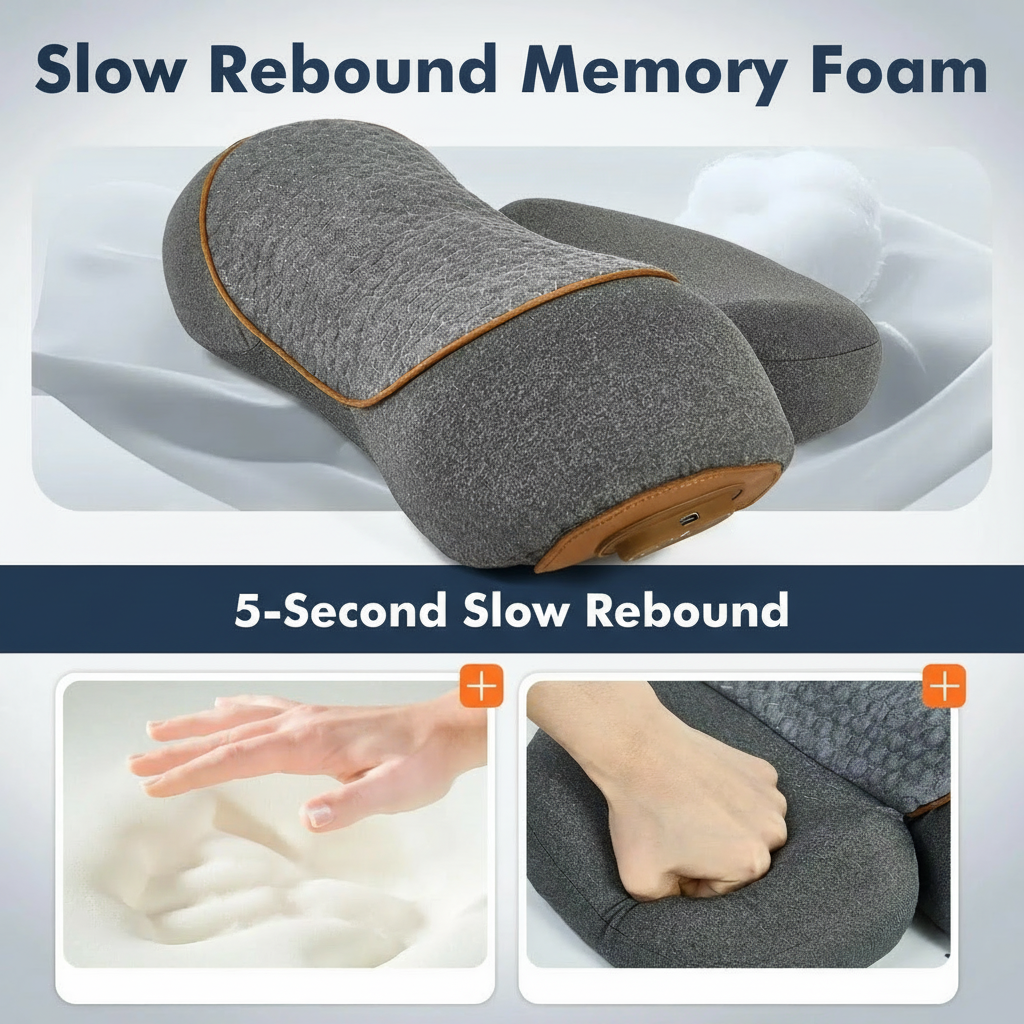 NeckEase Heated Massage Pillow