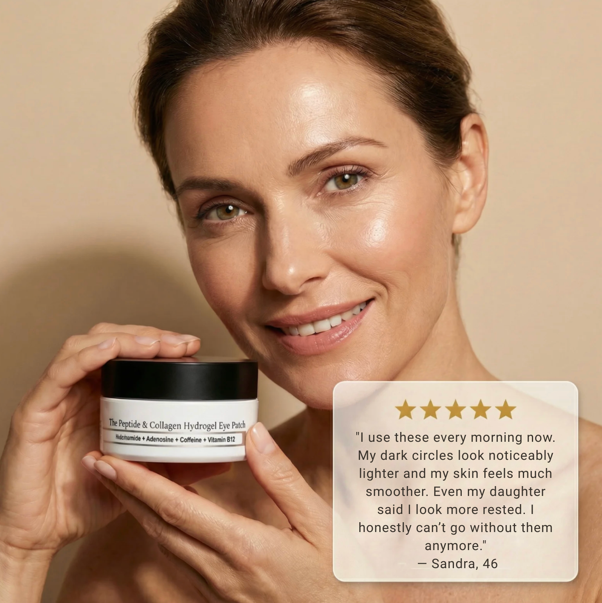 The Peptide Collagen Hydrogel Eye Patch™