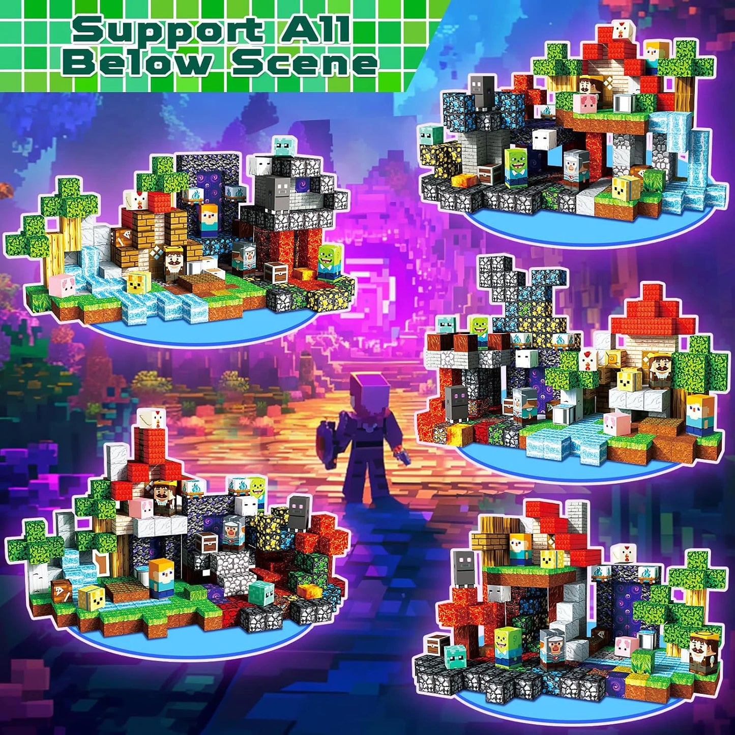 MagniCraft—Build Worlds. Skip Screens