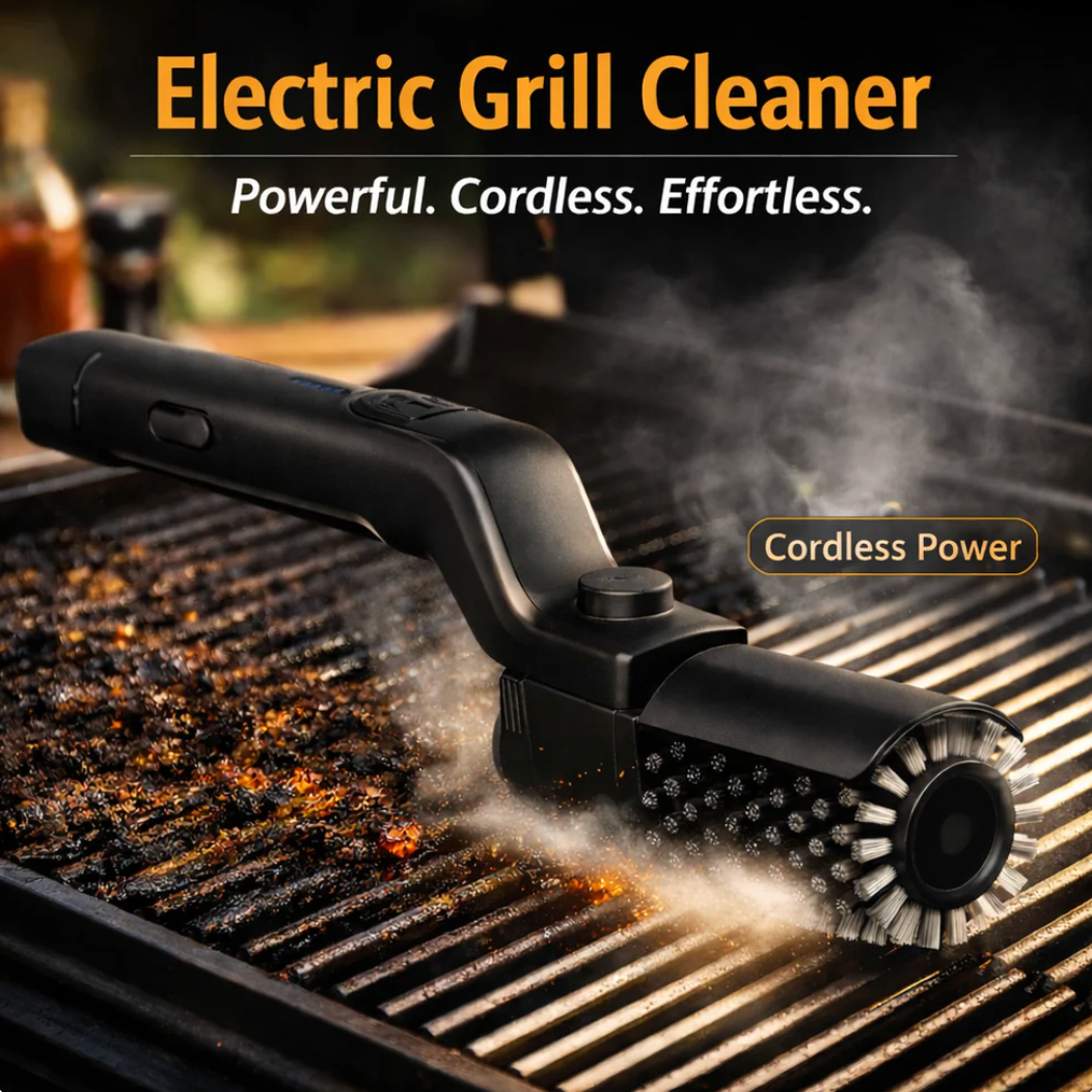 GrillZap™ Electric Grill Cleaning Brush