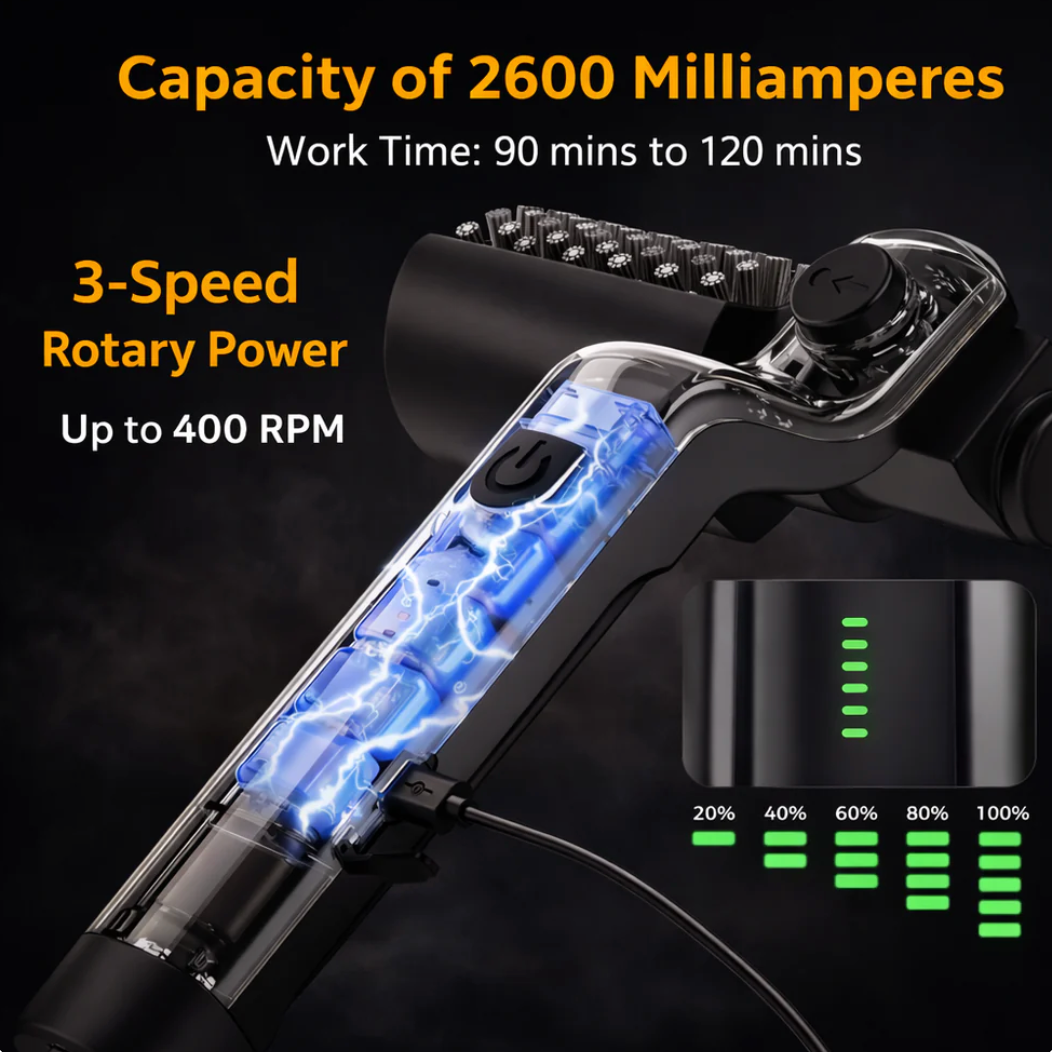 GrillZap™ Electric Grill Cleaning Brush