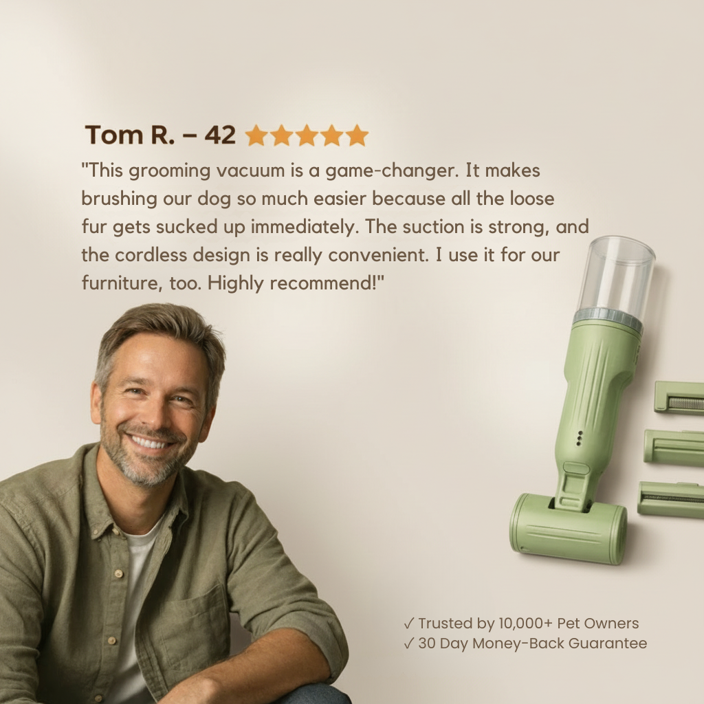 FurVac™ 5-in-1 Pet Groomer