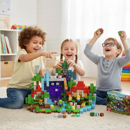 MagniCraft—Build Worlds. Skip Screens