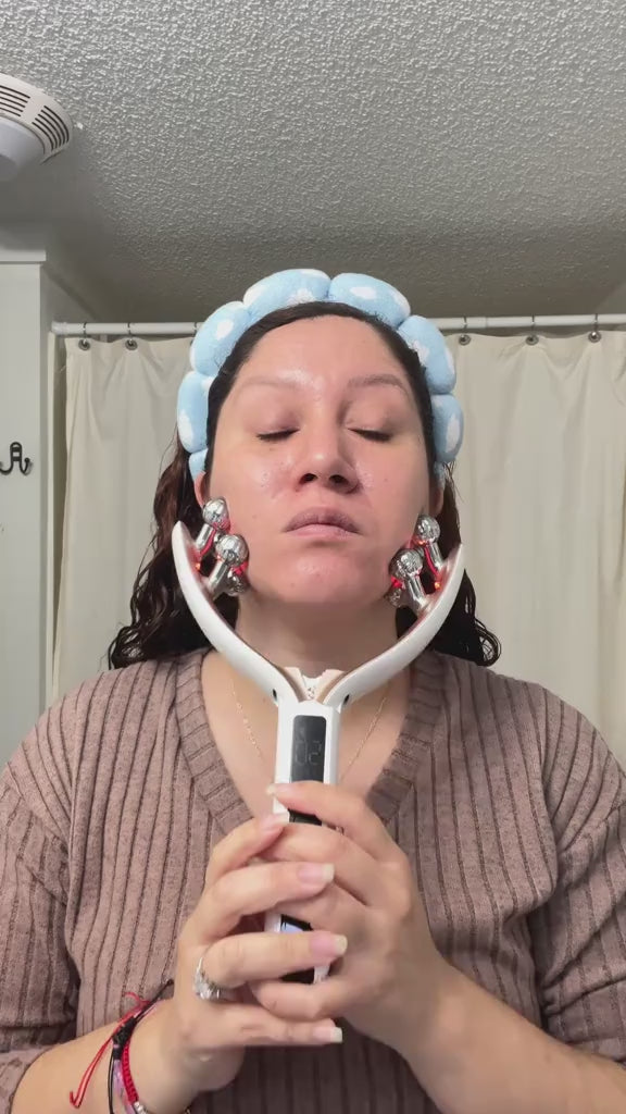 LumiLift™ Microcurrent V-Shape Facial Massager video